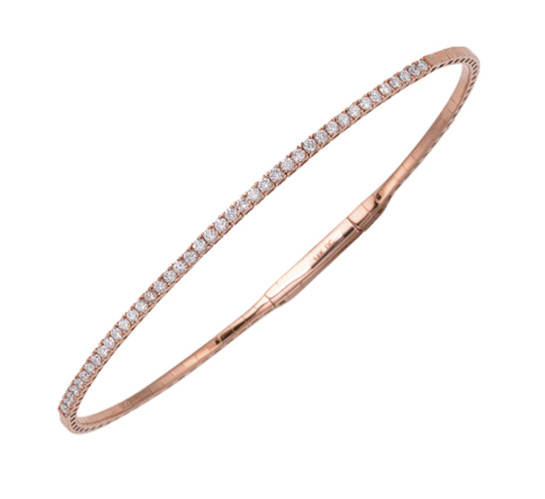 Diamond Flex Bangle - WG