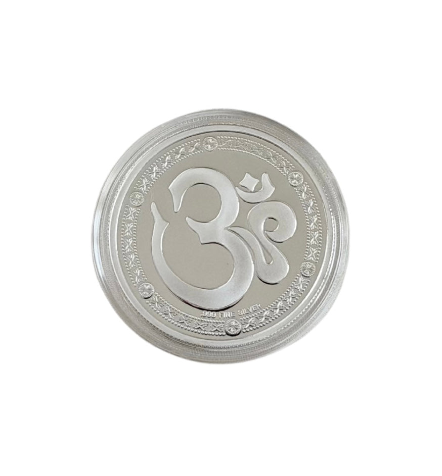 Lakshmi Ji/Ganesh Silver Coin