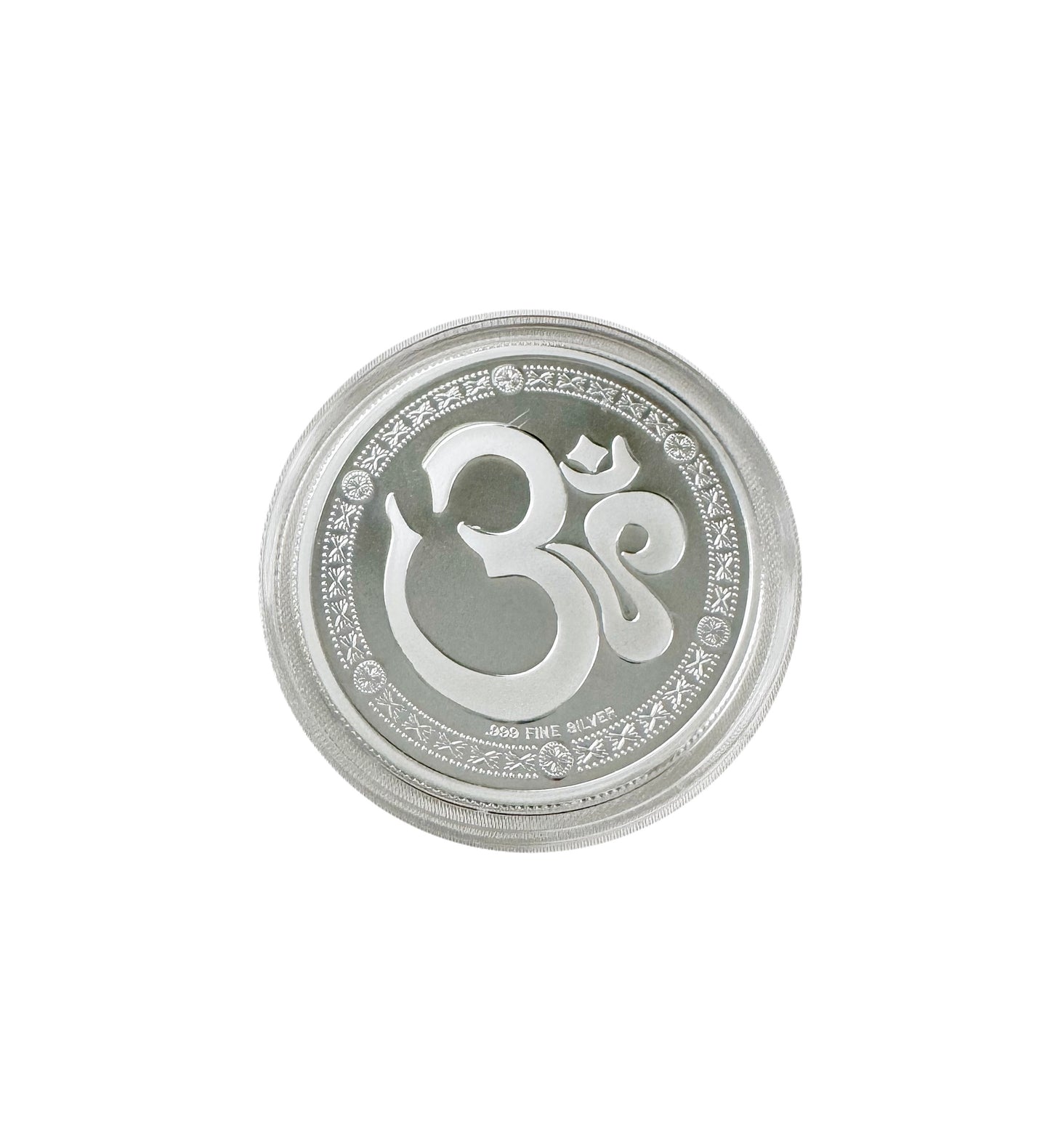 Ganesh Silver Coin