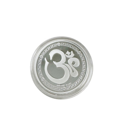 Ganesh Silver Coin