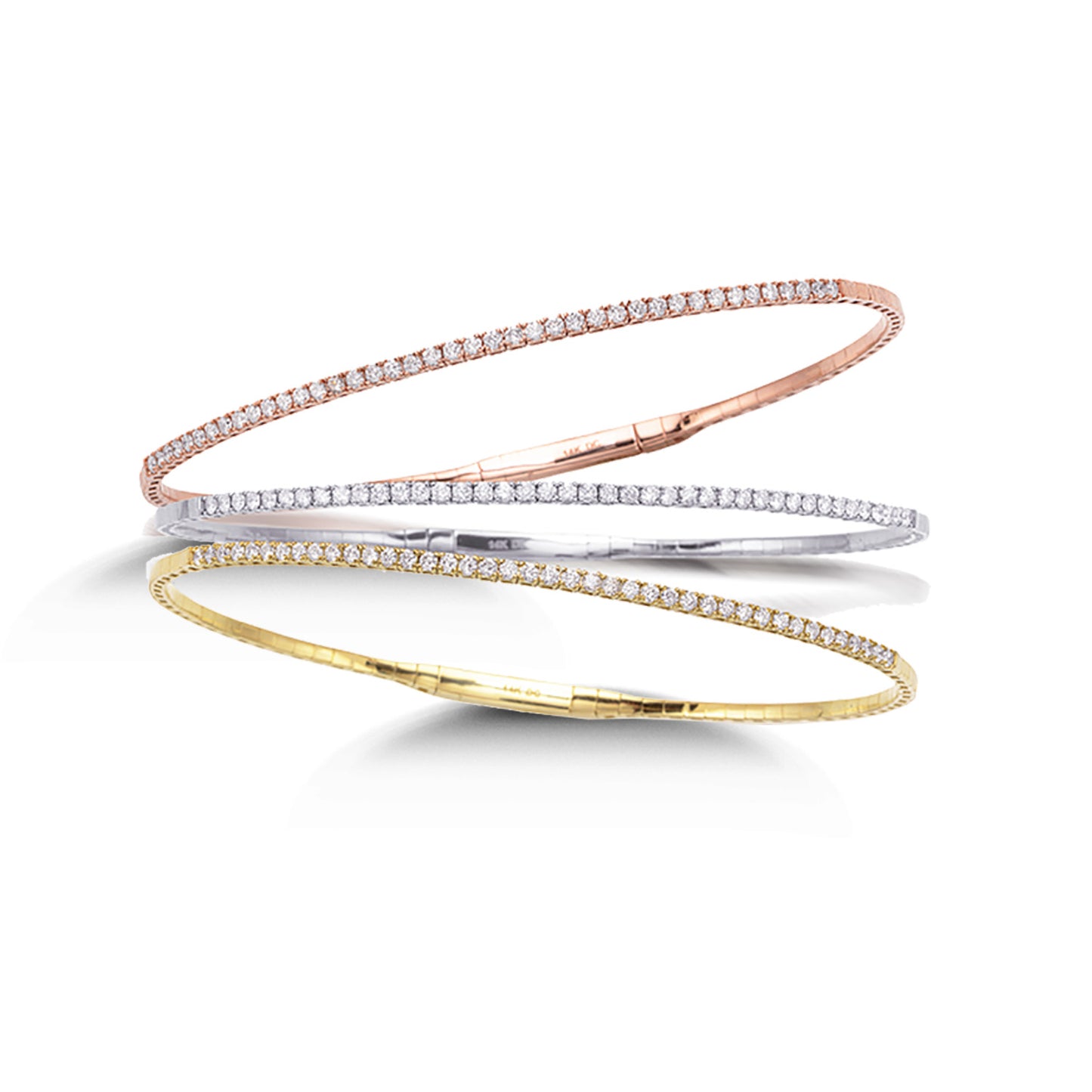 Diamond Flex Bangle - RG