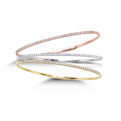 Diamond Flex Bangle - RG